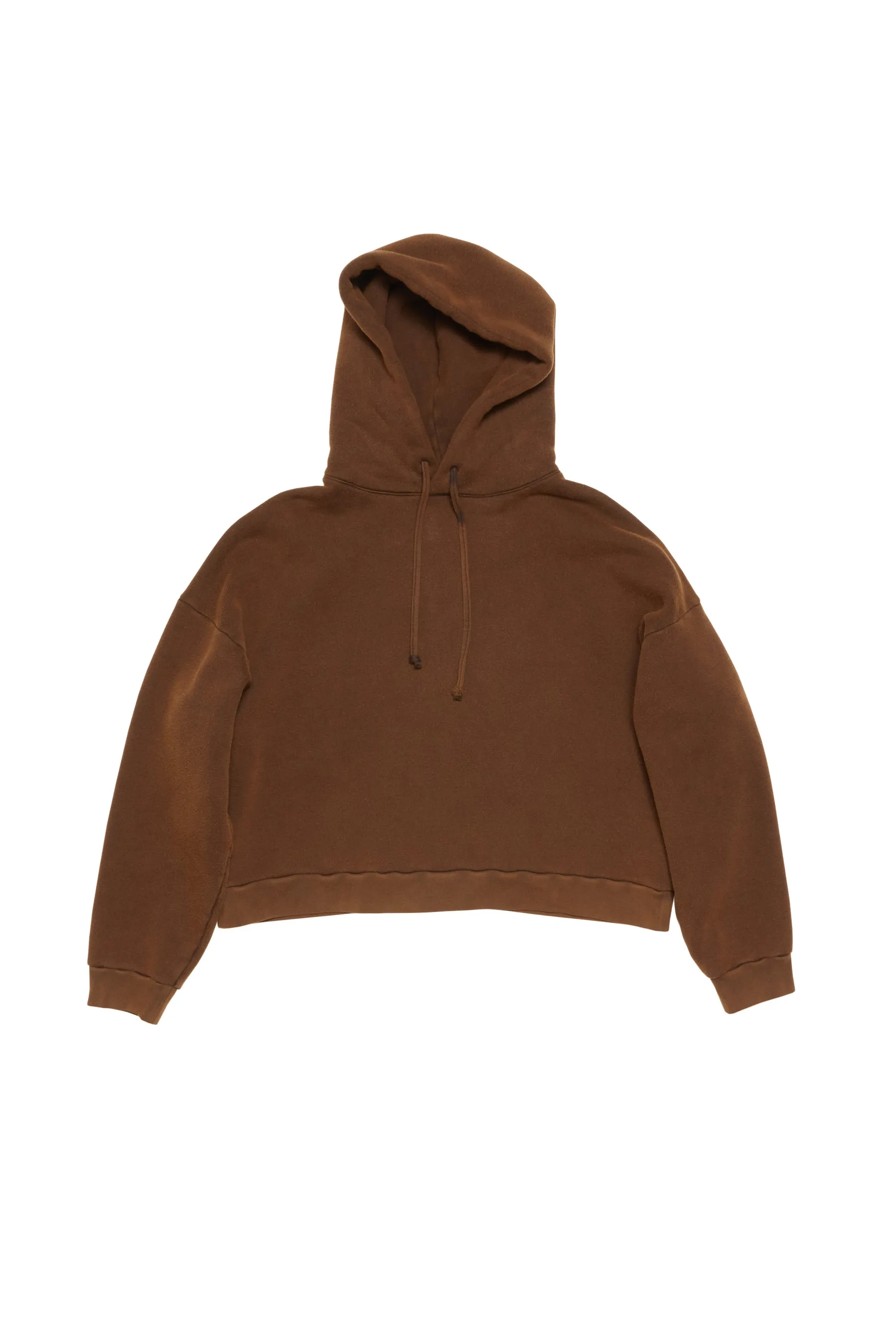 Acne Studios Hooded Sweater Logo Patch (Chocolate Brown)