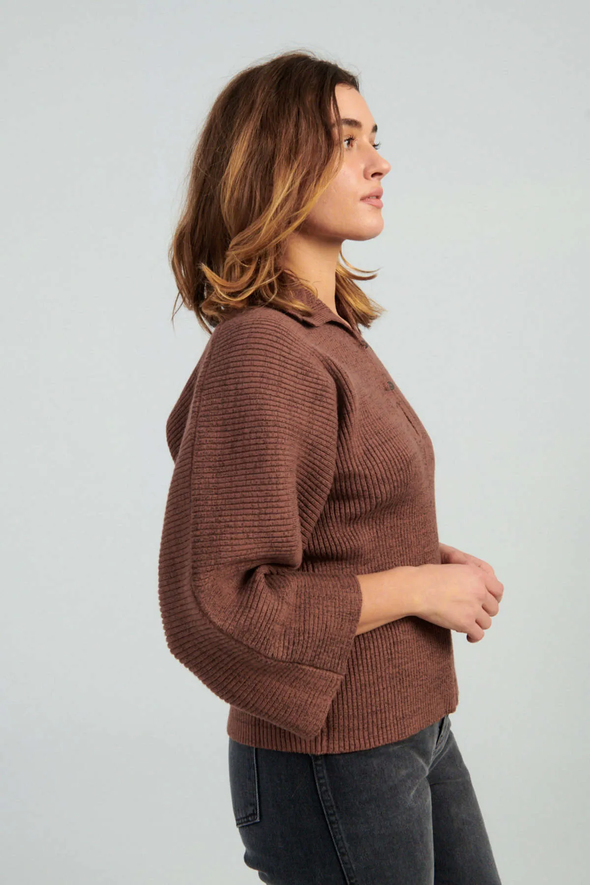 Ama Sweater - Brown