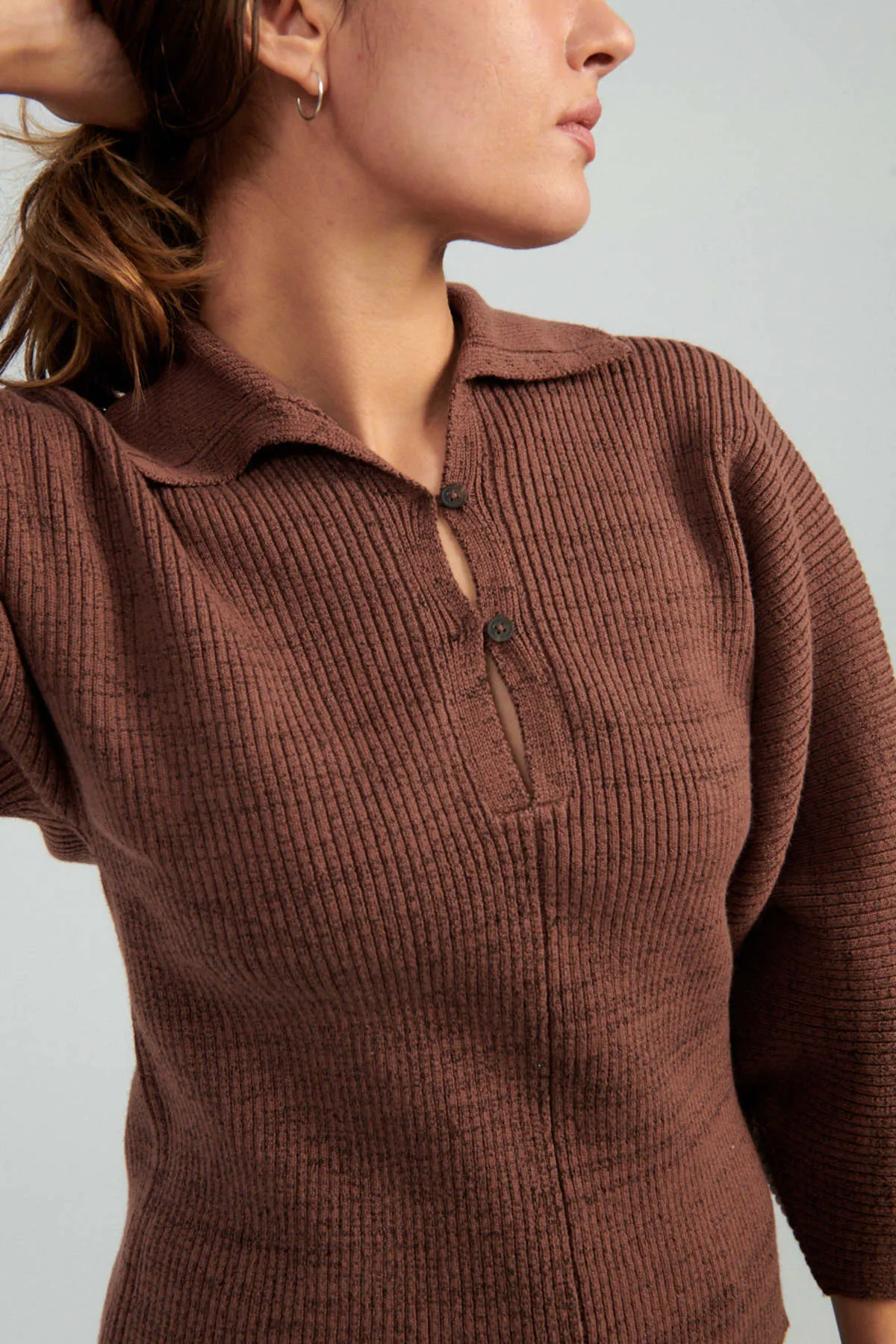 Ama Sweater - Brown