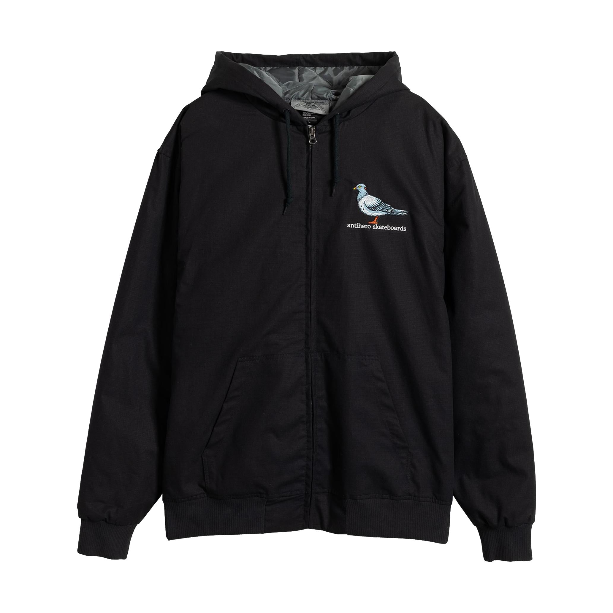 Anti Hero Lil Pigeon Ripstop Jacket Black