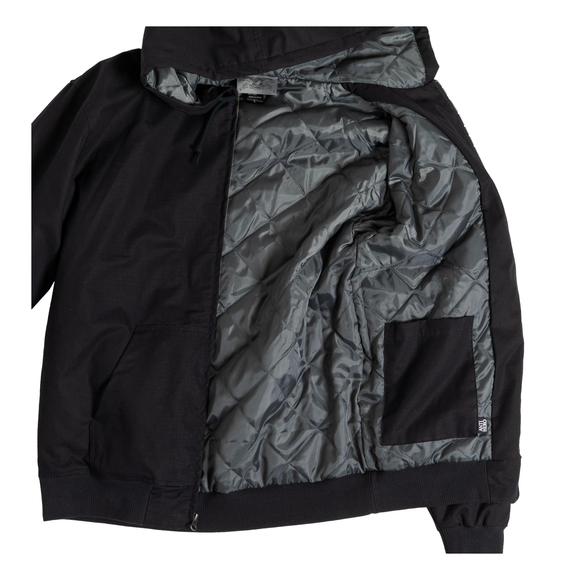 Anti Hero Lil Pigeon Ripstop Jacket Black