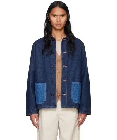 A.P.C. Blue Anthonin Denim Jacket