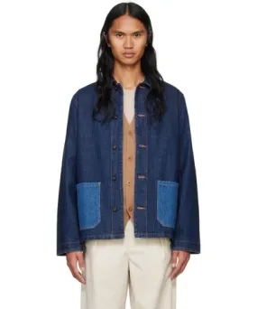 A.P.C. Blue Anthonin Denim Jacket