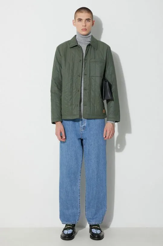 A.P.C. jacket men's green color