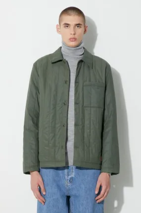 A.P.C. jacket men's green color