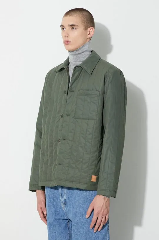 A.P.C. jacket men's green color