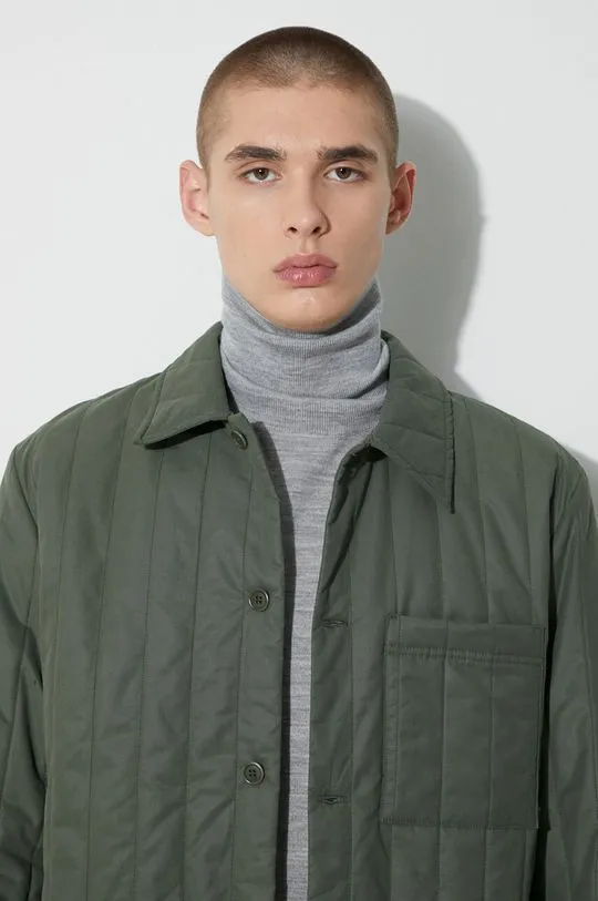 A.P.C. jacket men's green color