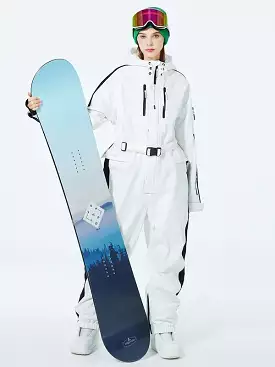 Ashore Ski Shop One-piece Men and Women Windproof Veneer Outdoor Ski Suit Jumpsuit Ski Jumpsuit Men