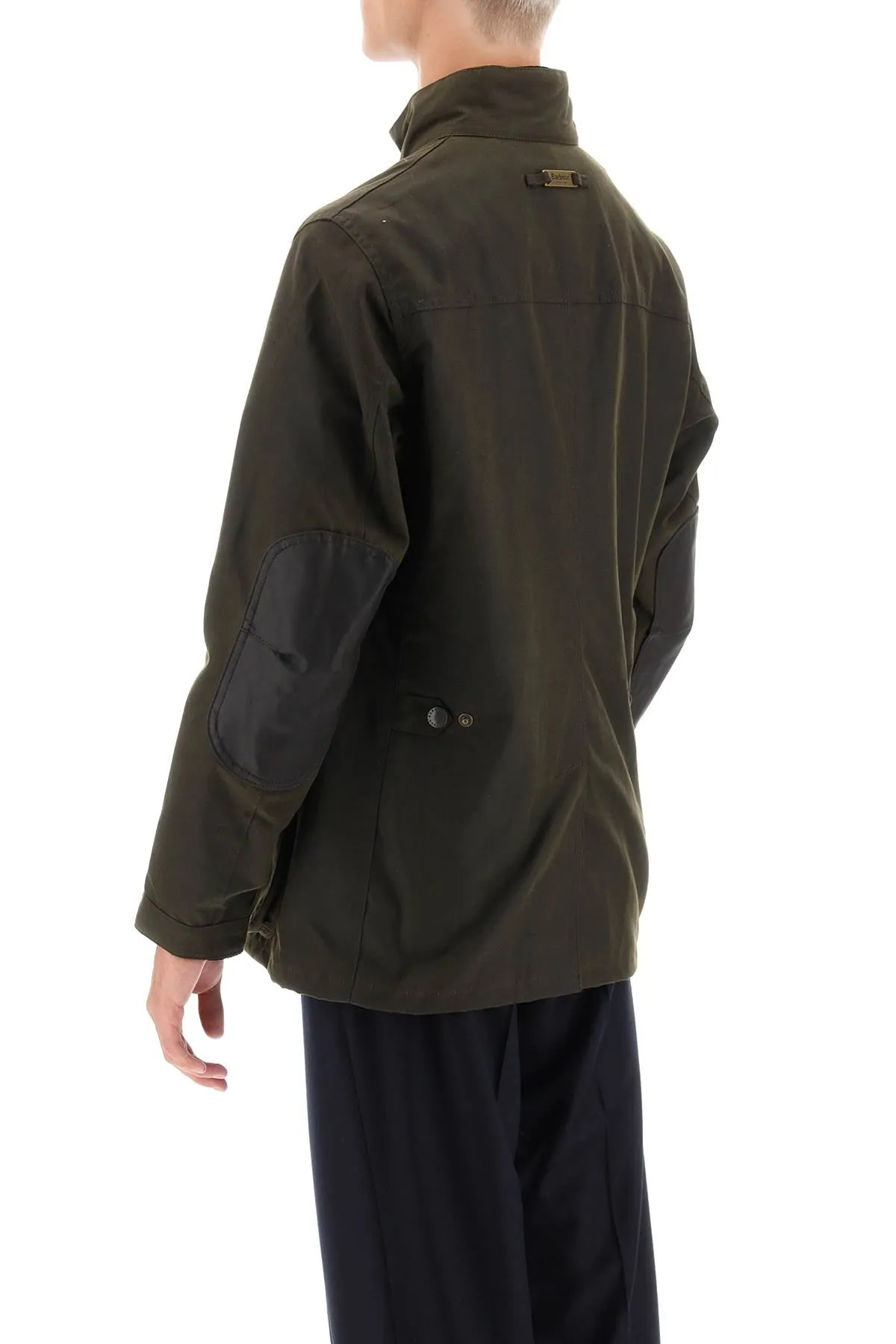 BARBOUR Stylish and Rugged Waxed Jacket for Men in Classic Green