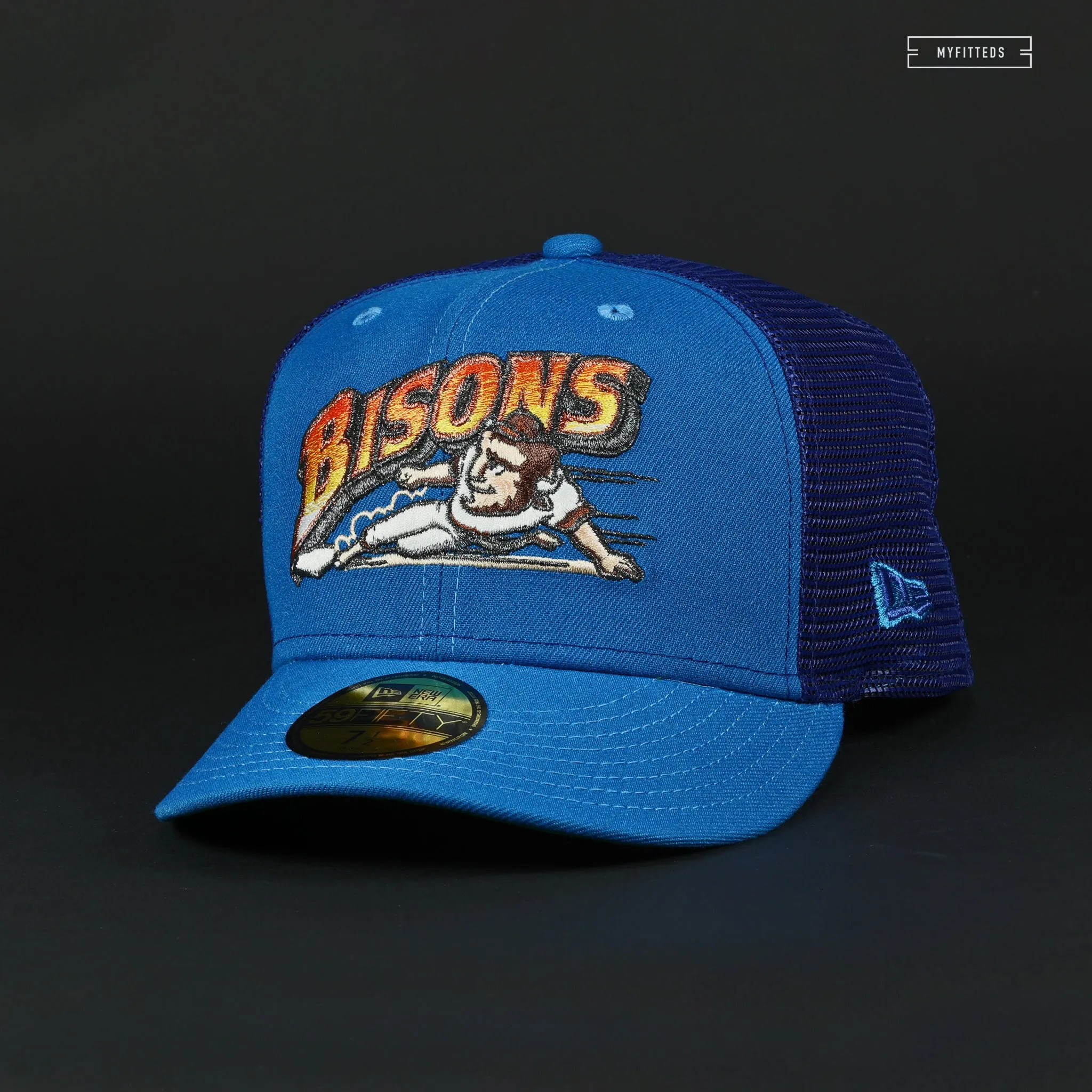 BUFFALO BISONS NEW ERA TRUCKER FITTED CAP