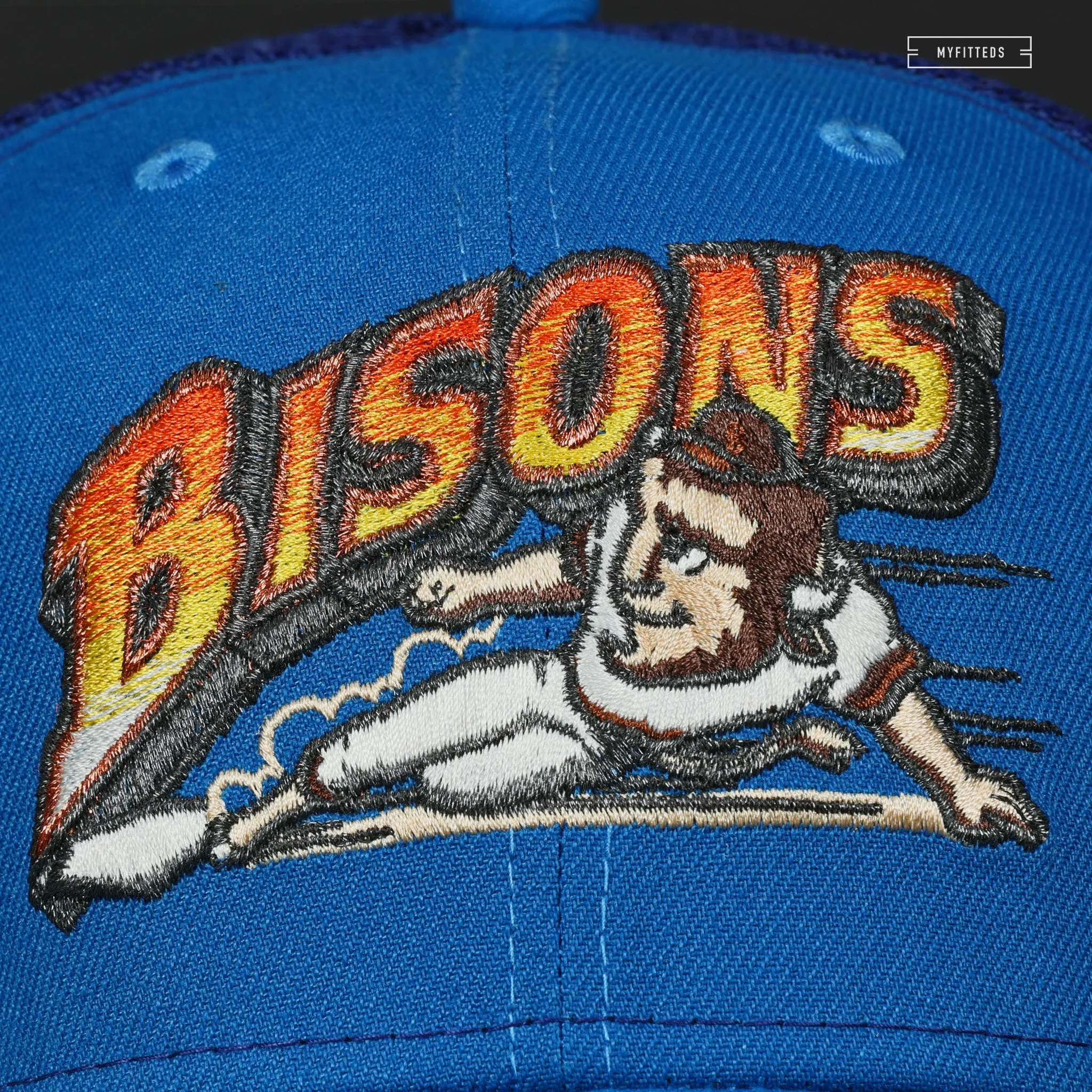 BUFFALO BISONS NEW ERA TRUCKER FITTED CAP