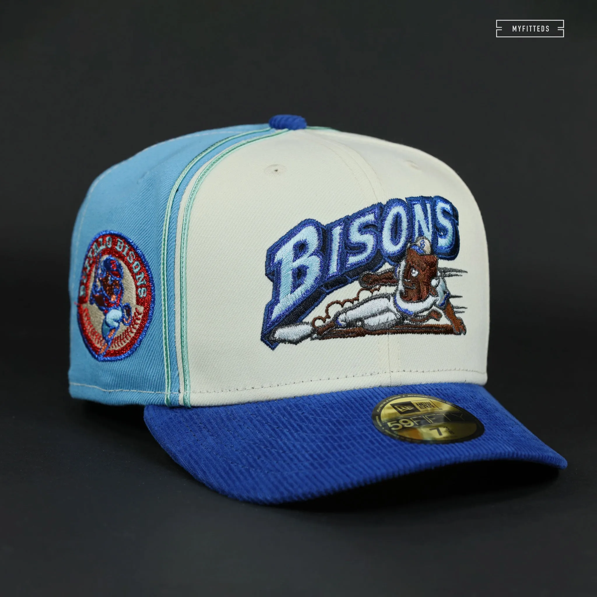 BUFFALO BISONS SUNDAY JERSEY INSPIRED NEW ERA FITTED CAP