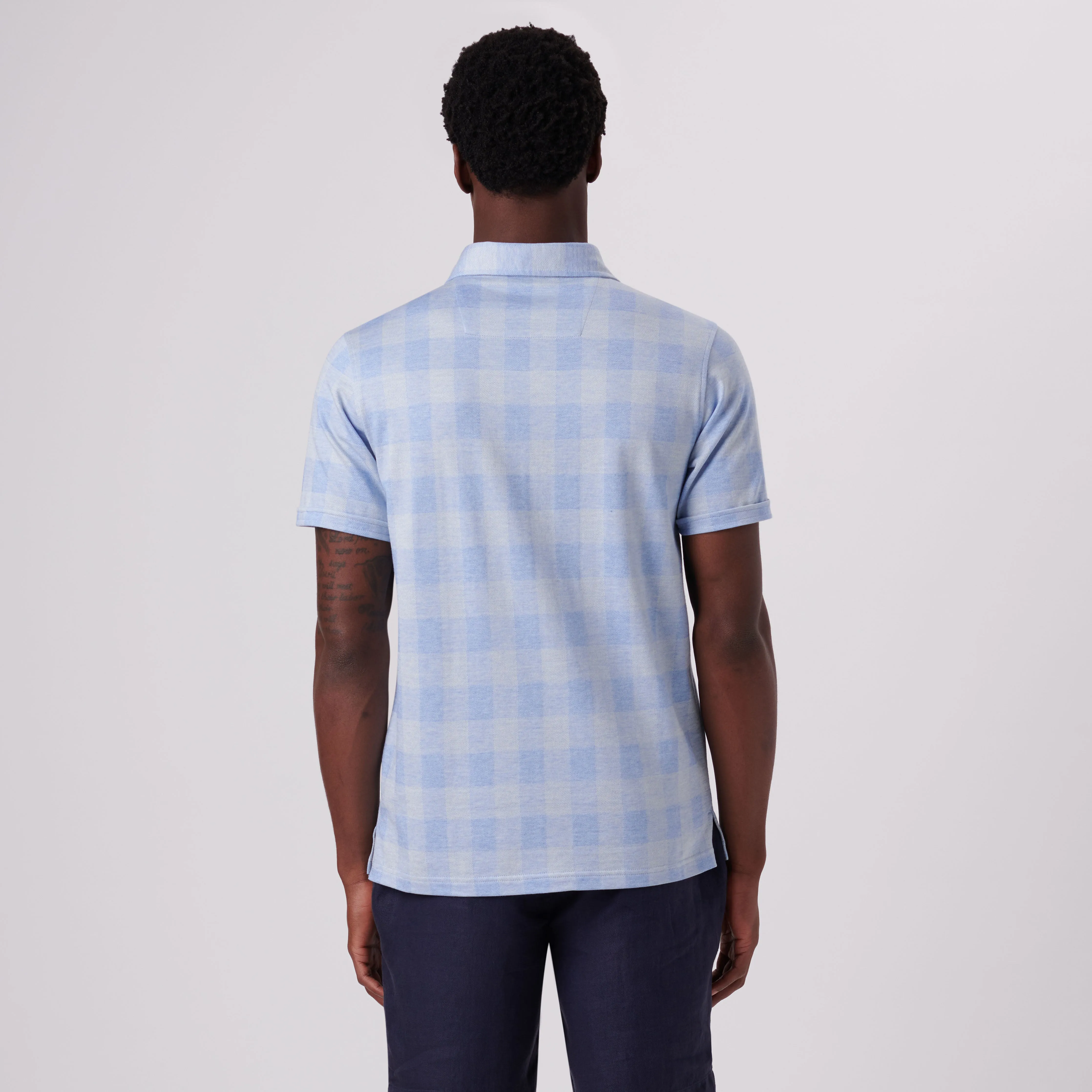 Buffalo Check Polo Shirt