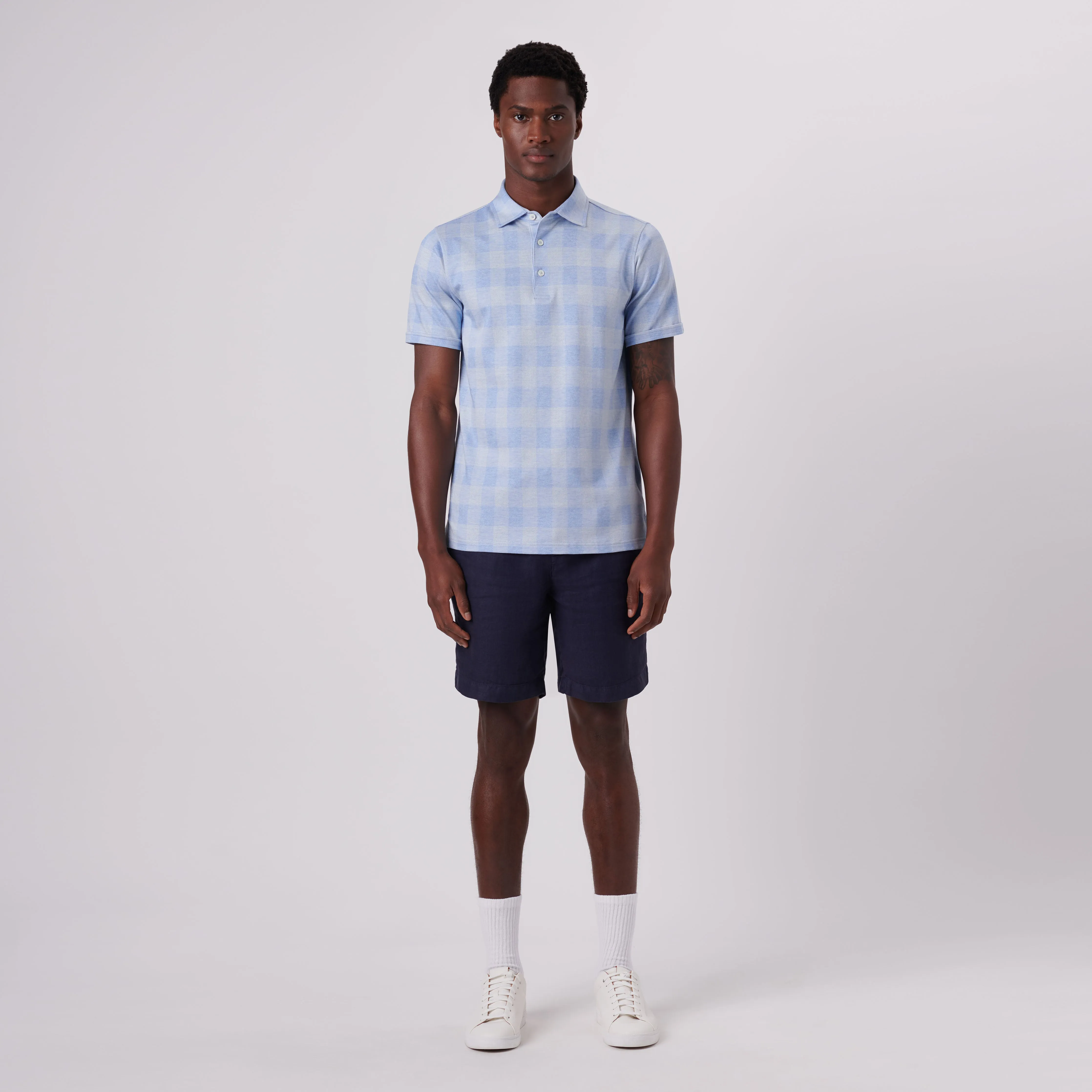 Buffalo Check Polo Shirt