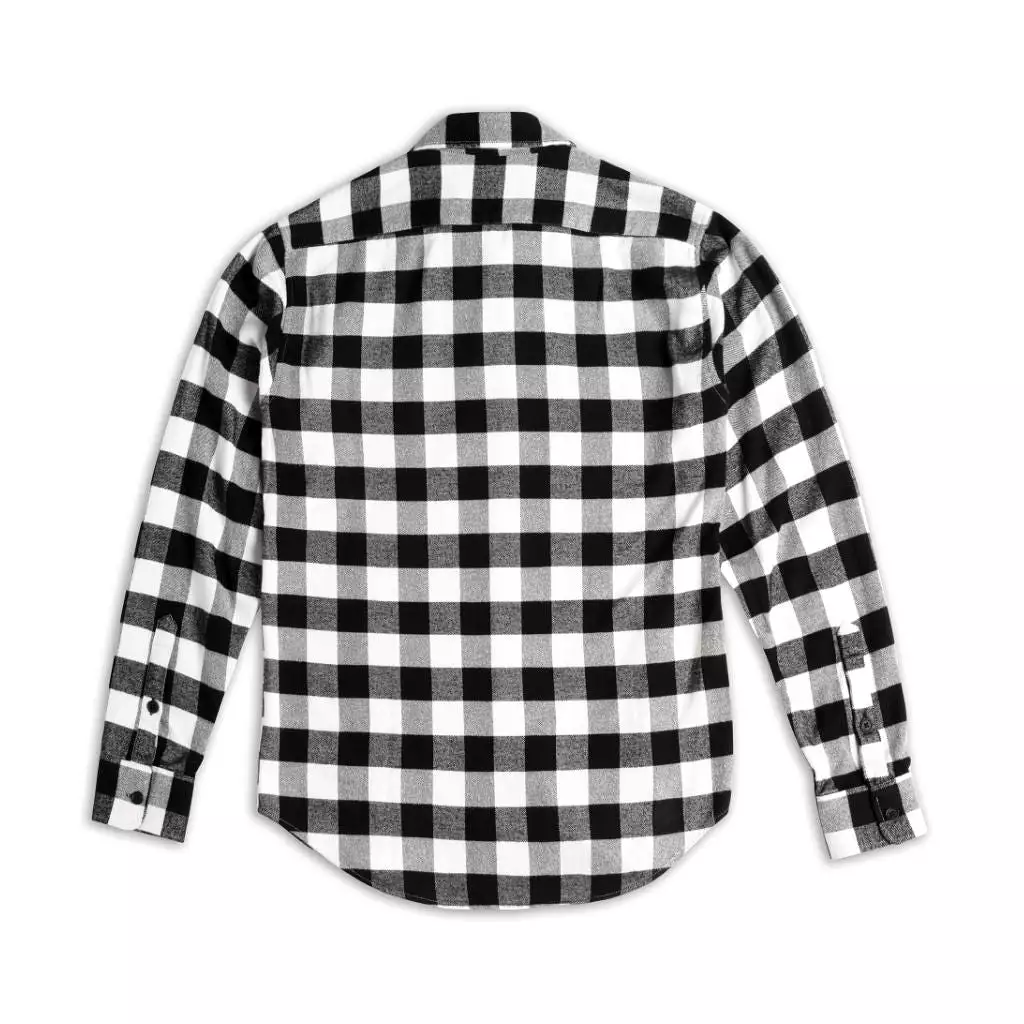 Buffalo Check Shirt | Black & White