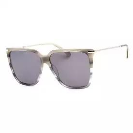 Calvin Klein CK22531S Sunglasses Striped Grey / Violet Women's