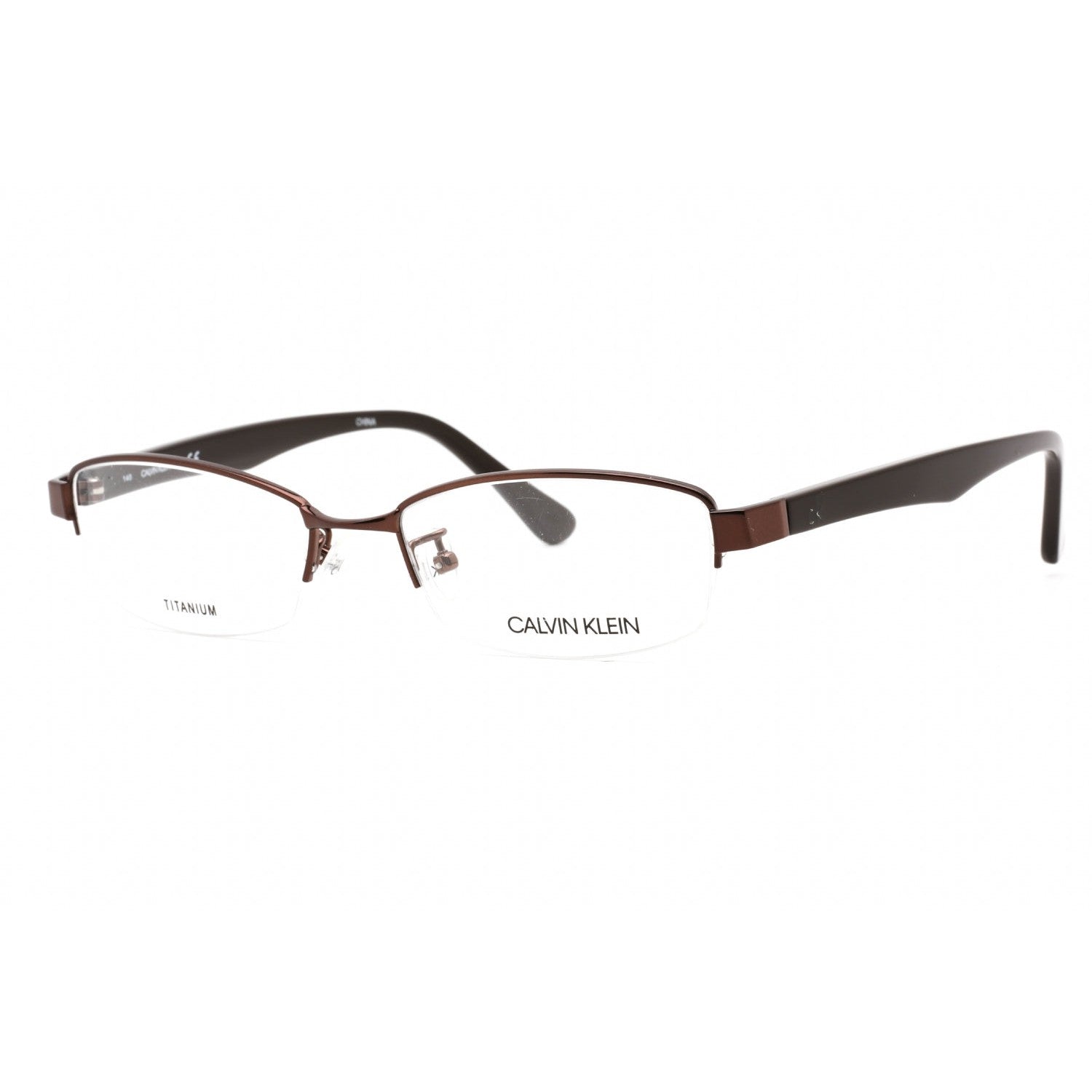 Calvin Klein CK5304A Eyeglasses Dark Brown / Clear Lens