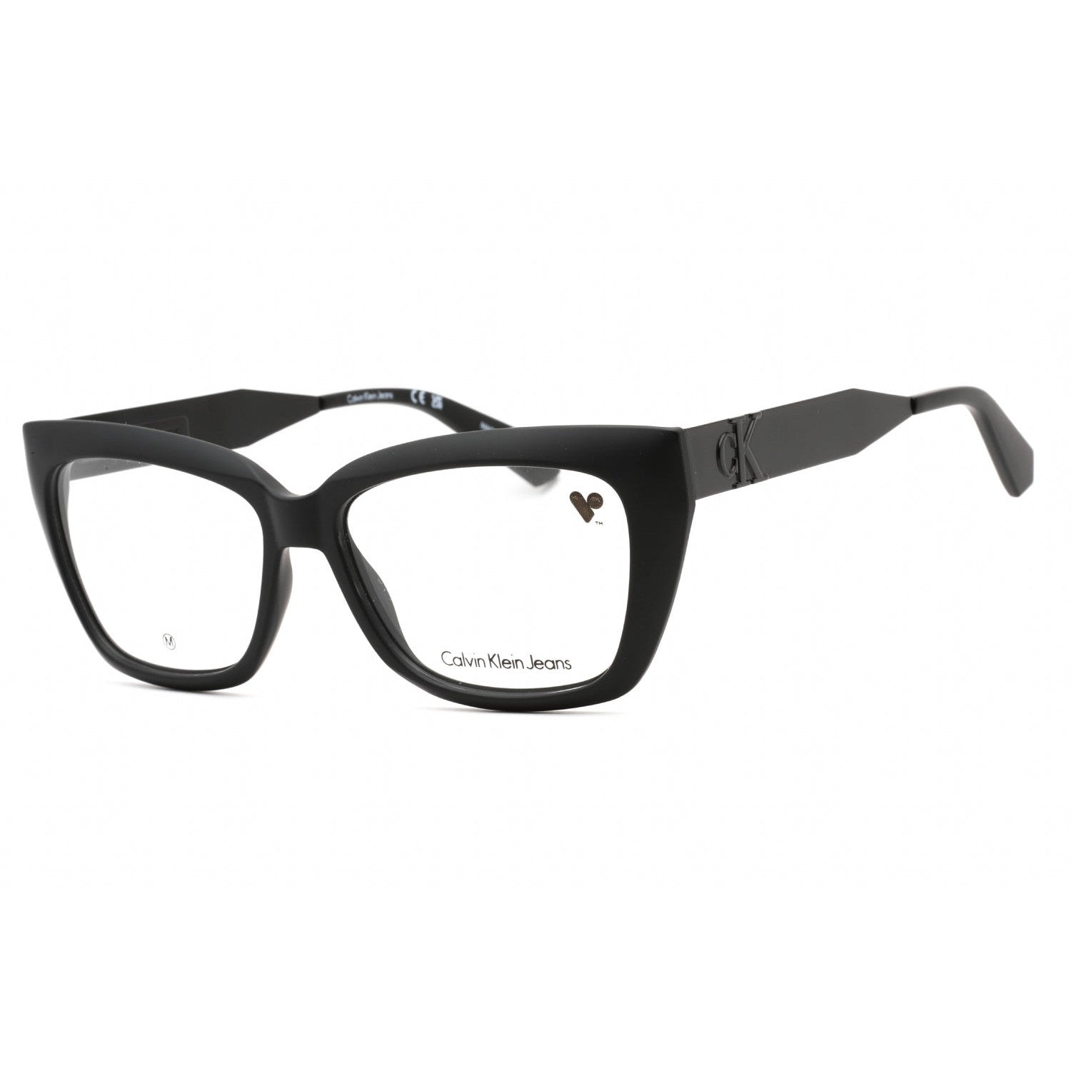 Calvin Klein Jeans CKJ23618 Eyeglasses Matte Black / Clear Lens