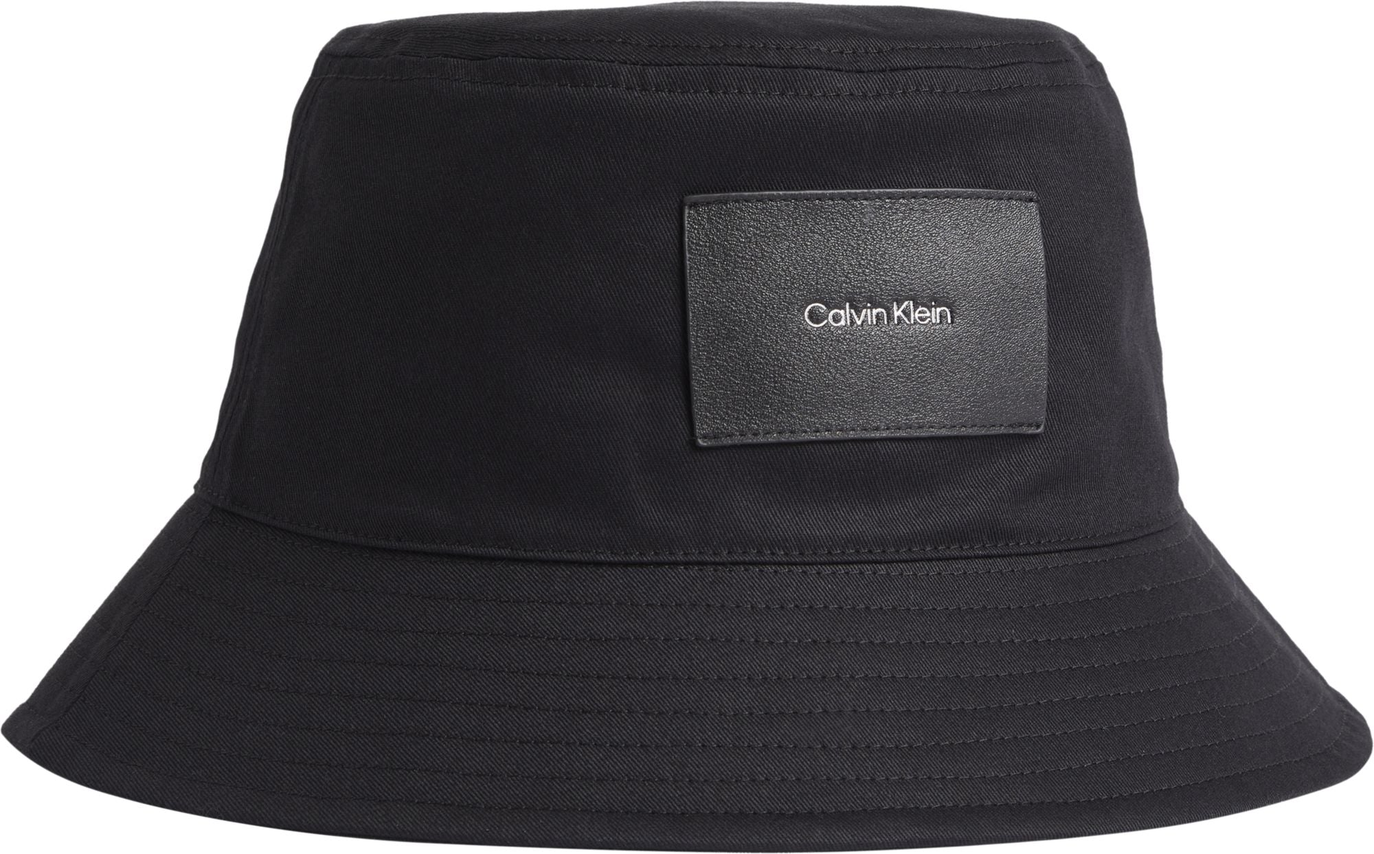 Calvin Klein Mens CK Patch Bucket Hat