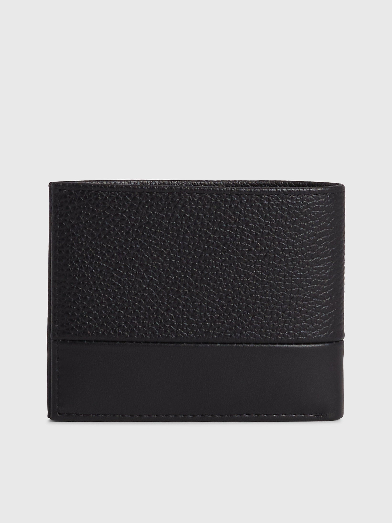 Calvin Klein Mens Subtle Mix Bifold Leather Wallet