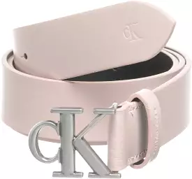 CALVIN KLEIN - MONO HARDWARE BELT PINK