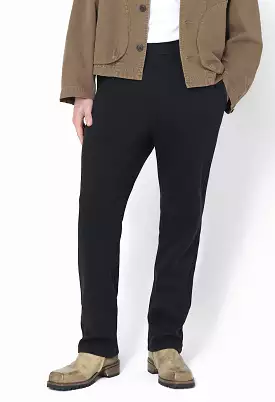 Cambridge Knit Trousers / Black