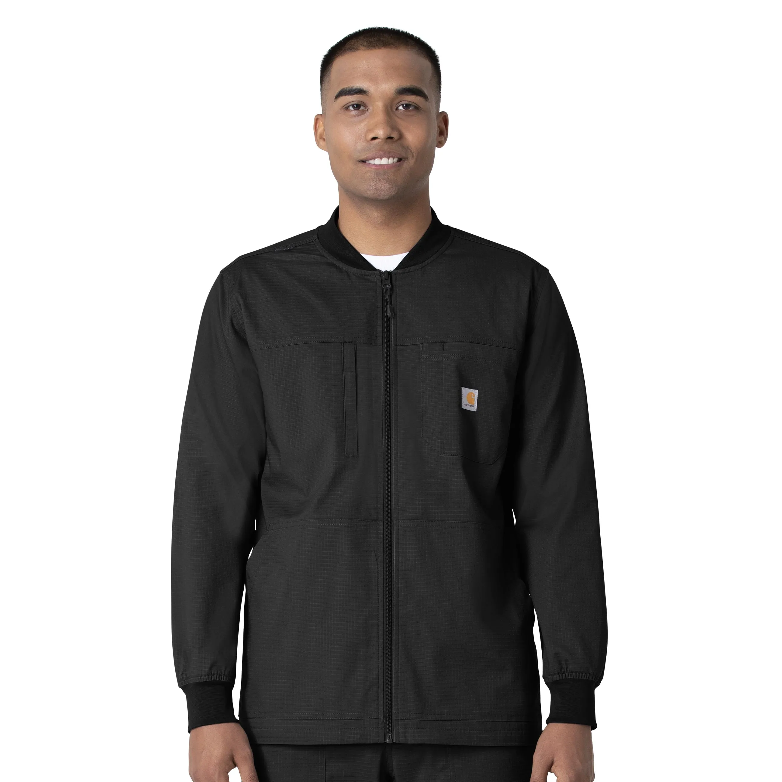 Carhartt Rugged Flex Ripstop Men's Utility Warm-Up Jacket - Black