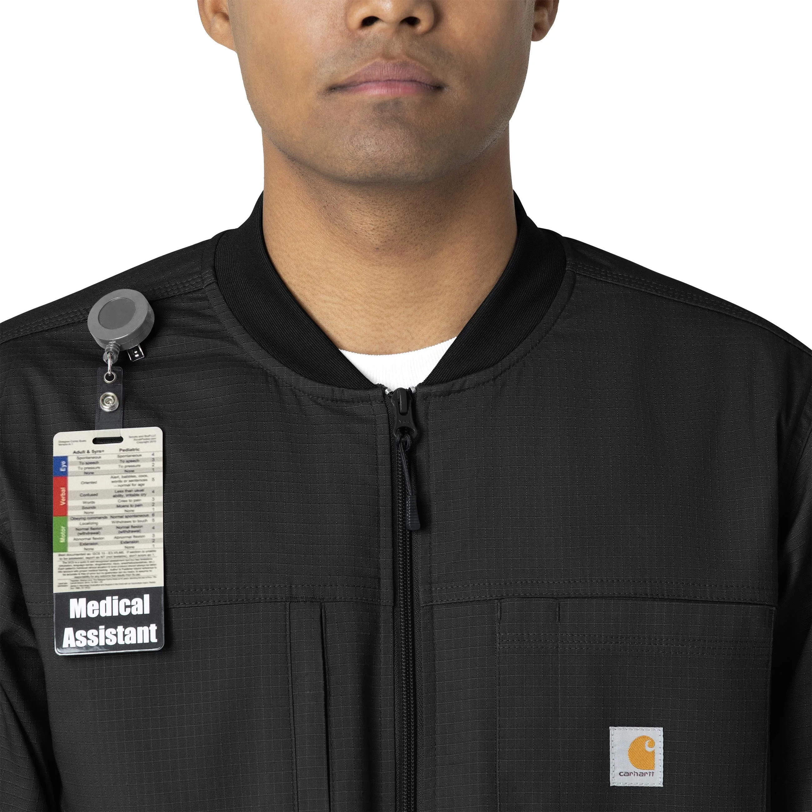 Carhartt Rugged Flex Ripstop Men's Utility Warm-Up Jacket - Black