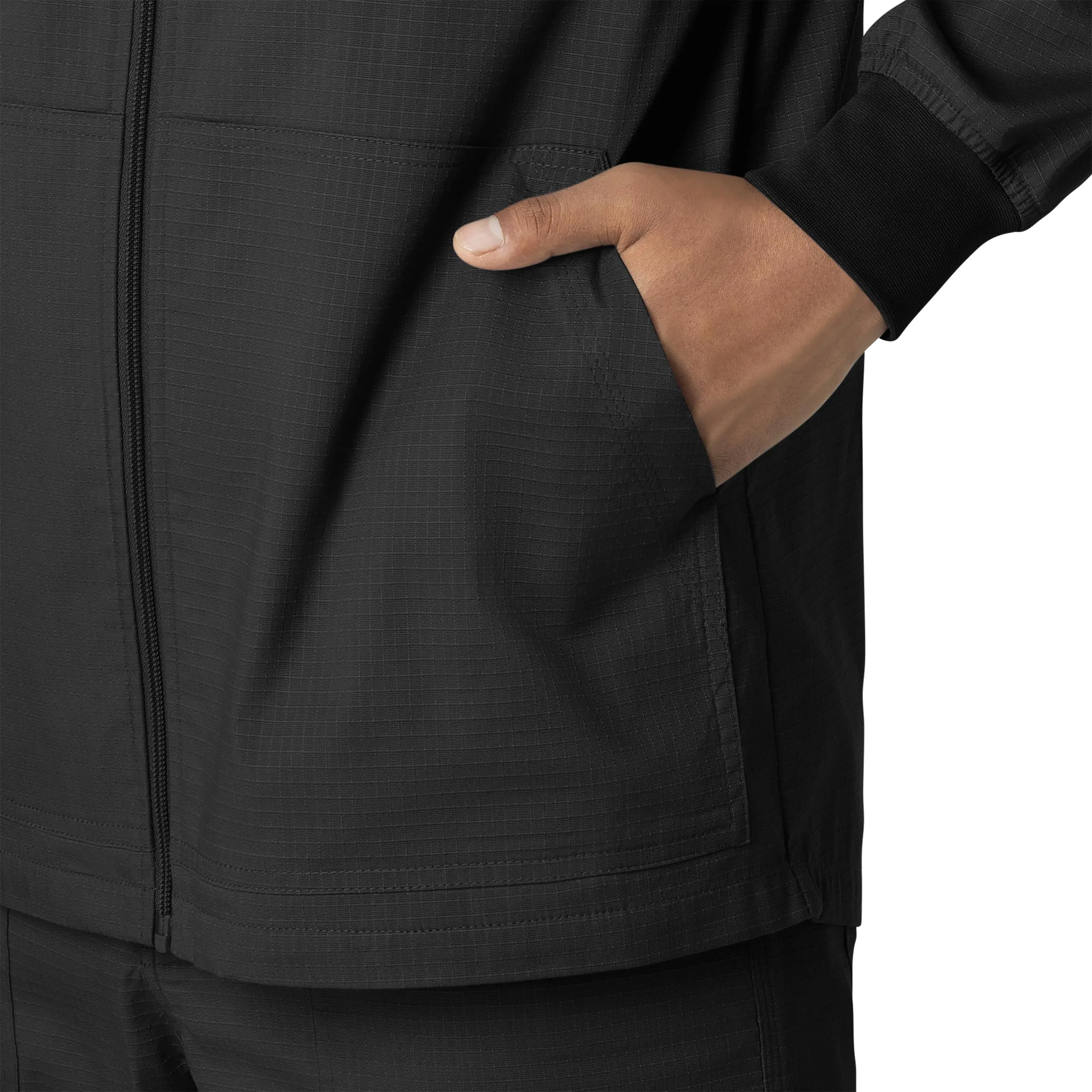 Carhartt Rugged Flex Ripstop Men's Utility Warm-Up Jacket - Black