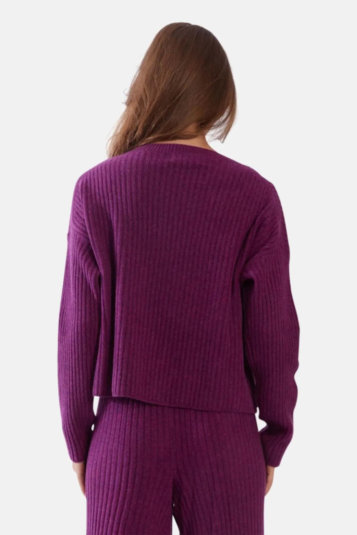 Chase Crop Sweater - Phlox