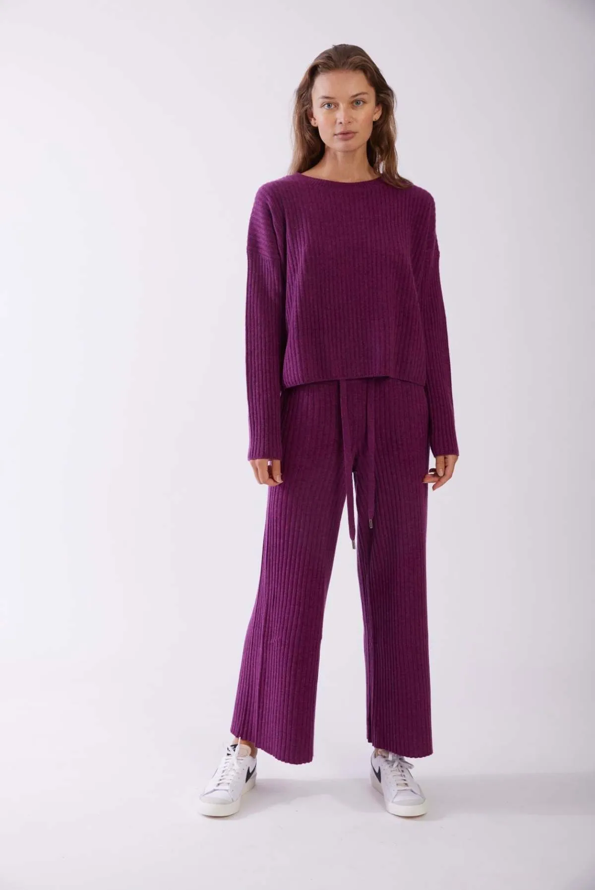 Chase Crop Sweater - Phlox