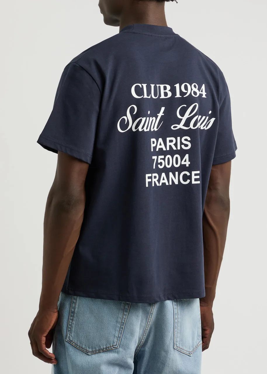 CLUB 1984 Patron logo-print cotton T-shirt  -                         -                     -                