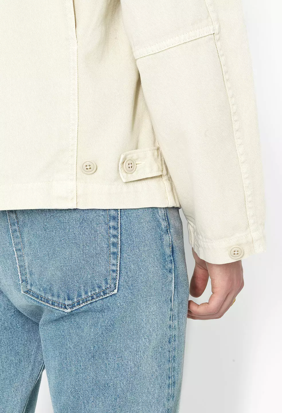 Cotton Chore Jacket / Salt