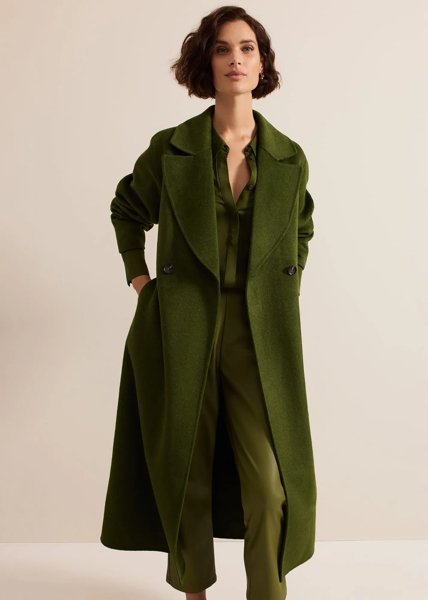 Darcy Double Faced Wool Coat