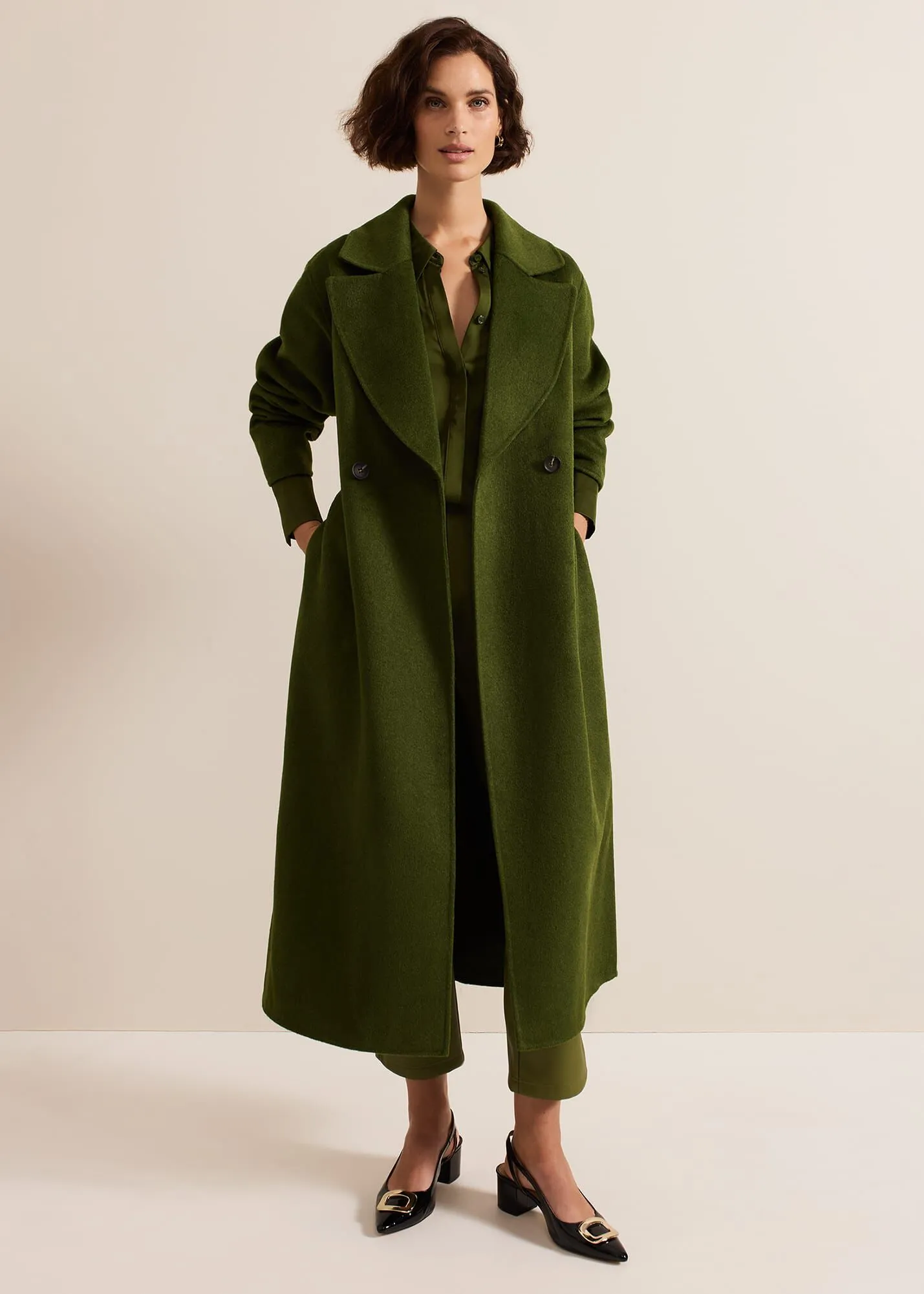 Darcy Double Faced Wool Coat