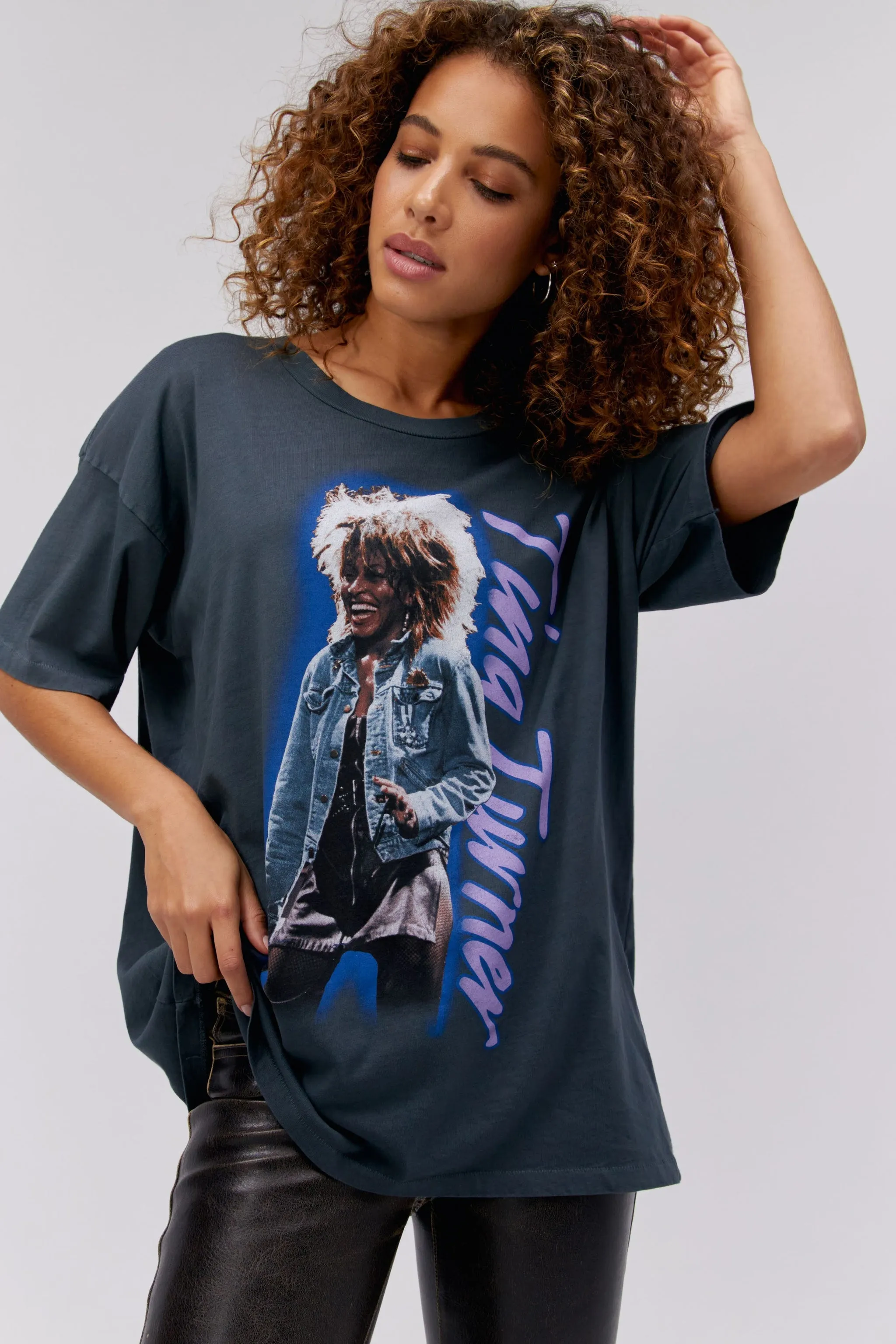 DayDreamer Tina Turner 1984  T-Shirt W - Vintage Black