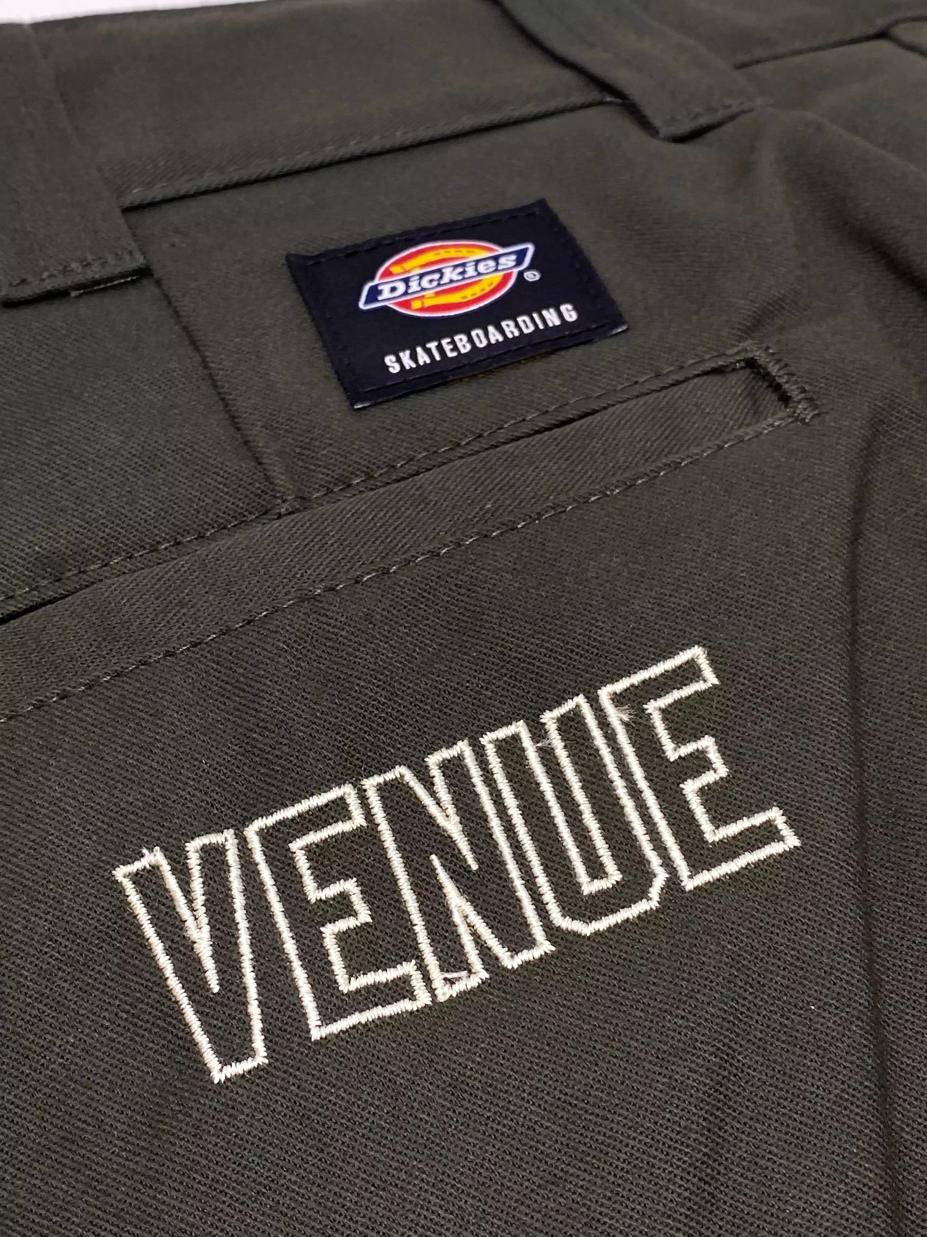 Dickies 874 Flex Work Pant Black w/Venue Embroidery