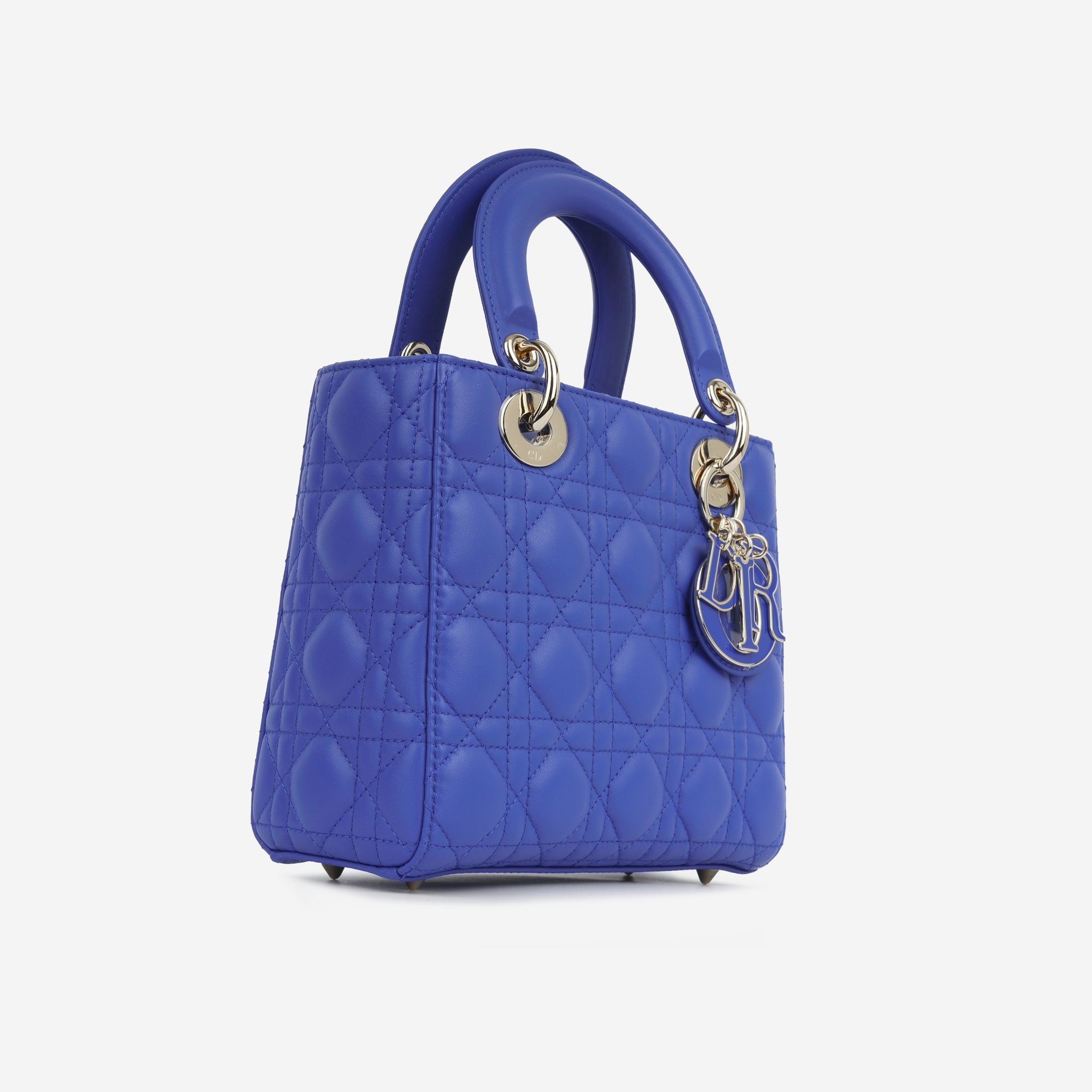 Dior Small Lady Dior - Royal Blue