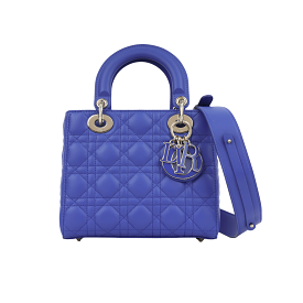 Dior Small Lady Dior - Royal Blue