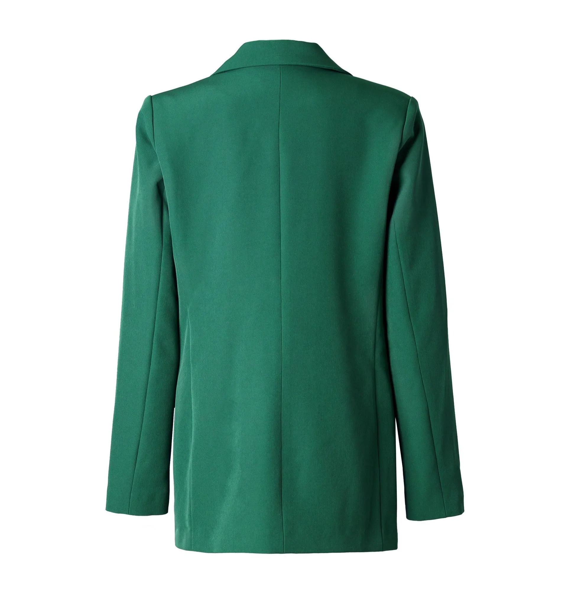 EMPOWER SATIN BLAZER - GREEN