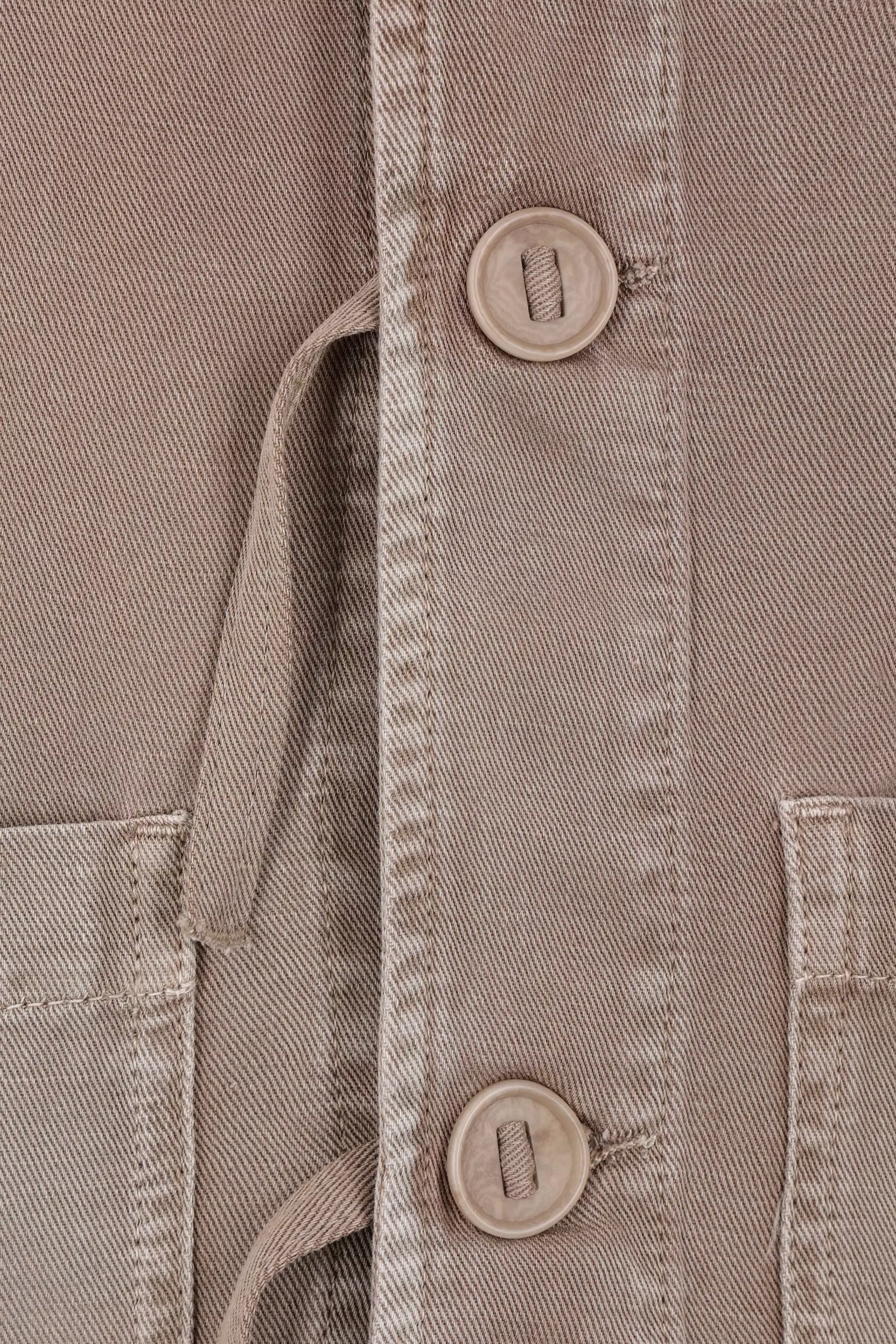 Flap Chore cotton and linen jacket