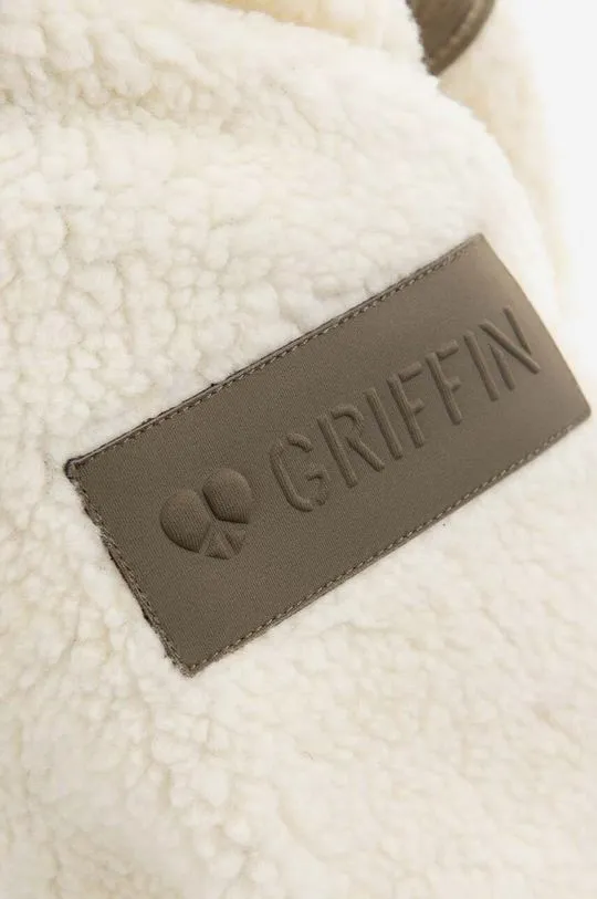 Griffin jacket Hooded Jogger men's beige color