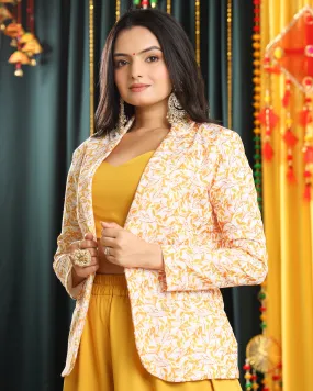 Haldi Heroine: The Perfect Jacket for Your Special Day