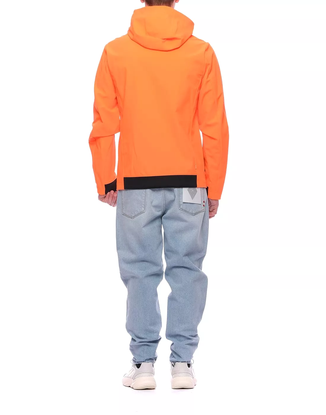 Jacket for man GBS01003 U Orange fluo Suns