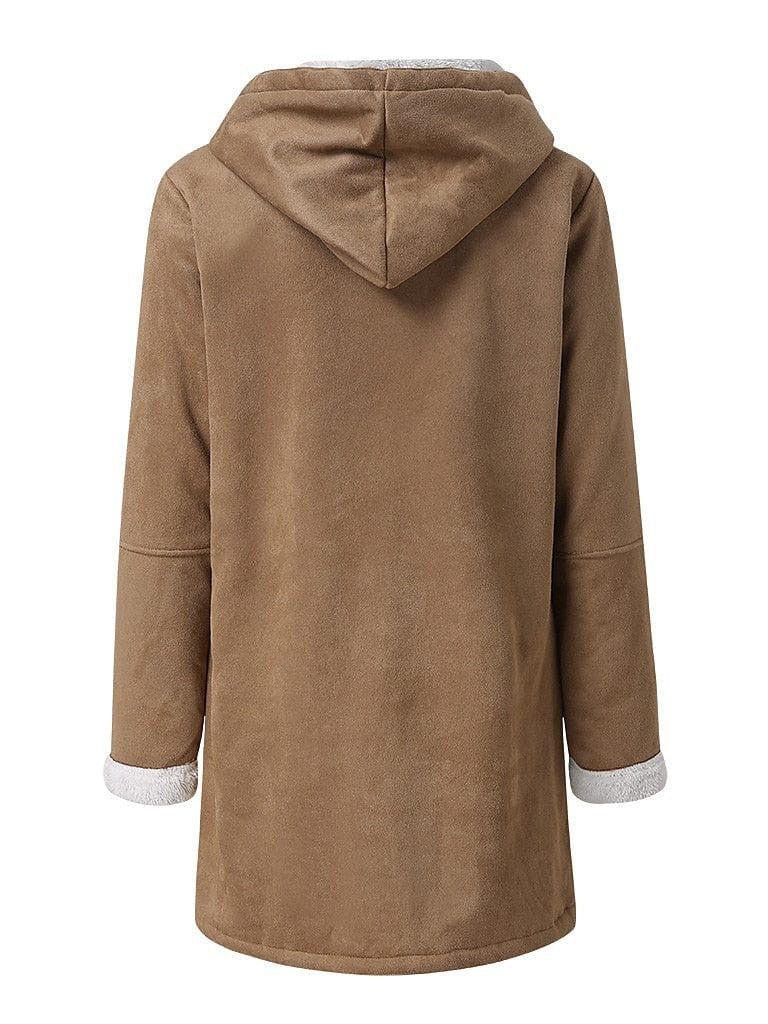 Ladies' Casual Hoodie Coat Jacket for School, Office, and Everyday Wear