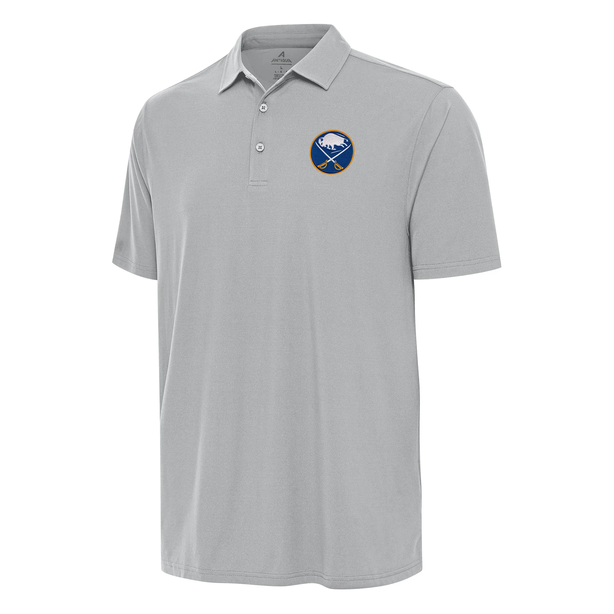 Men's Buffalo Sabres Antigua Gray Era Polo