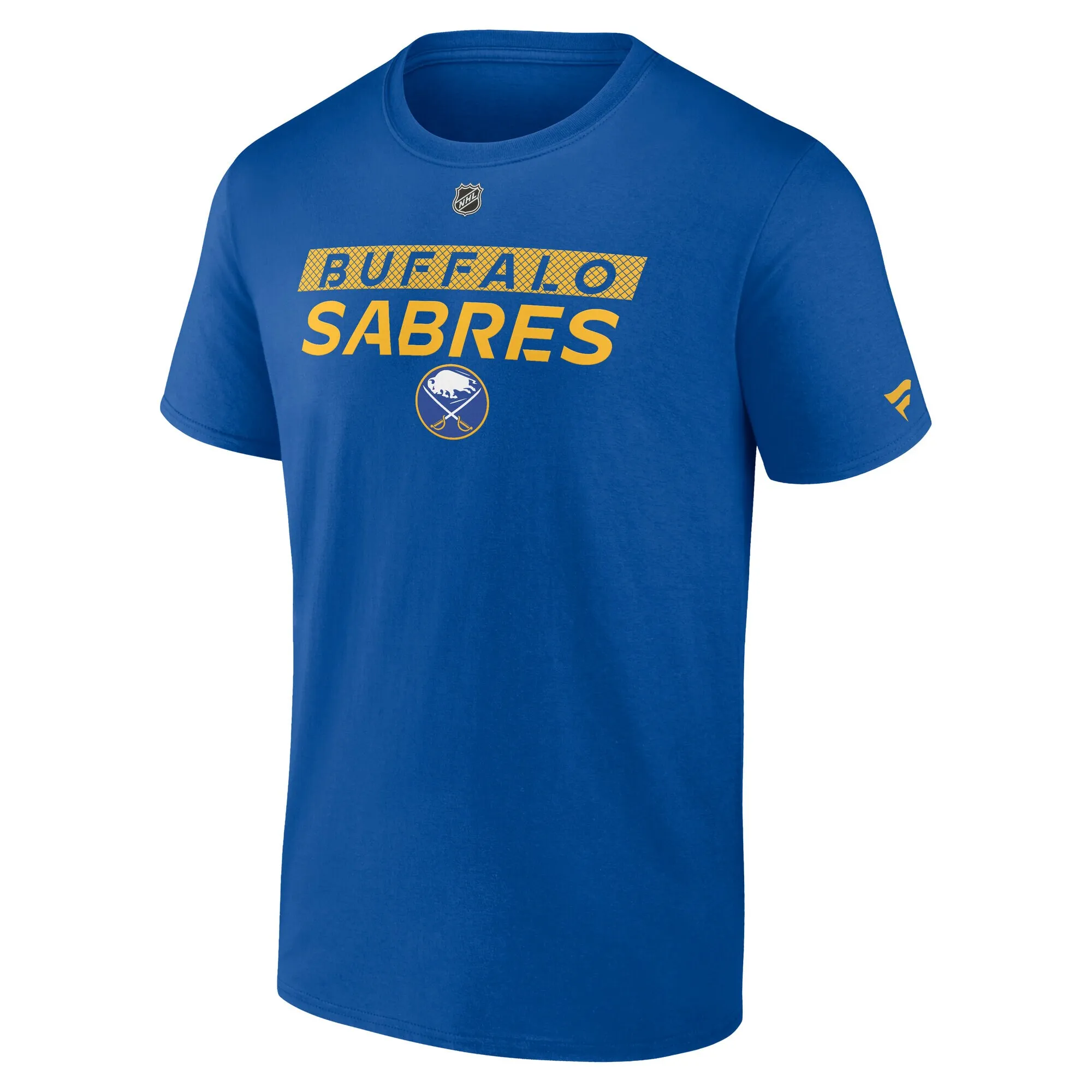 Men's Buffalo Sabres  Fanatics Royal Authentic Pro Core Primary T-Shirt