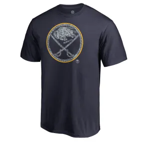 Men's Buffalo Sabres Navy Static Logo T-Shirt