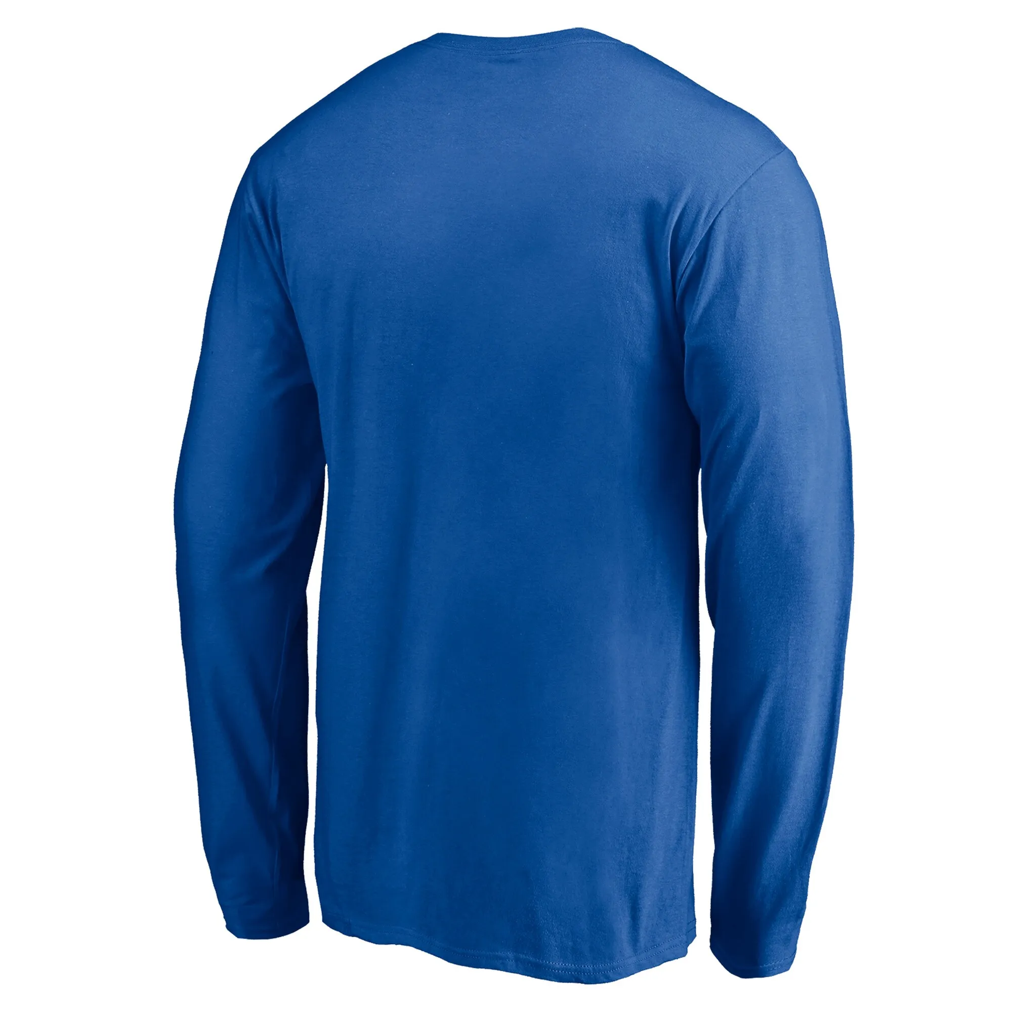 Men's Buffalo Sabres Royal Team Arch Knockout Long Sleeve T-Shirt