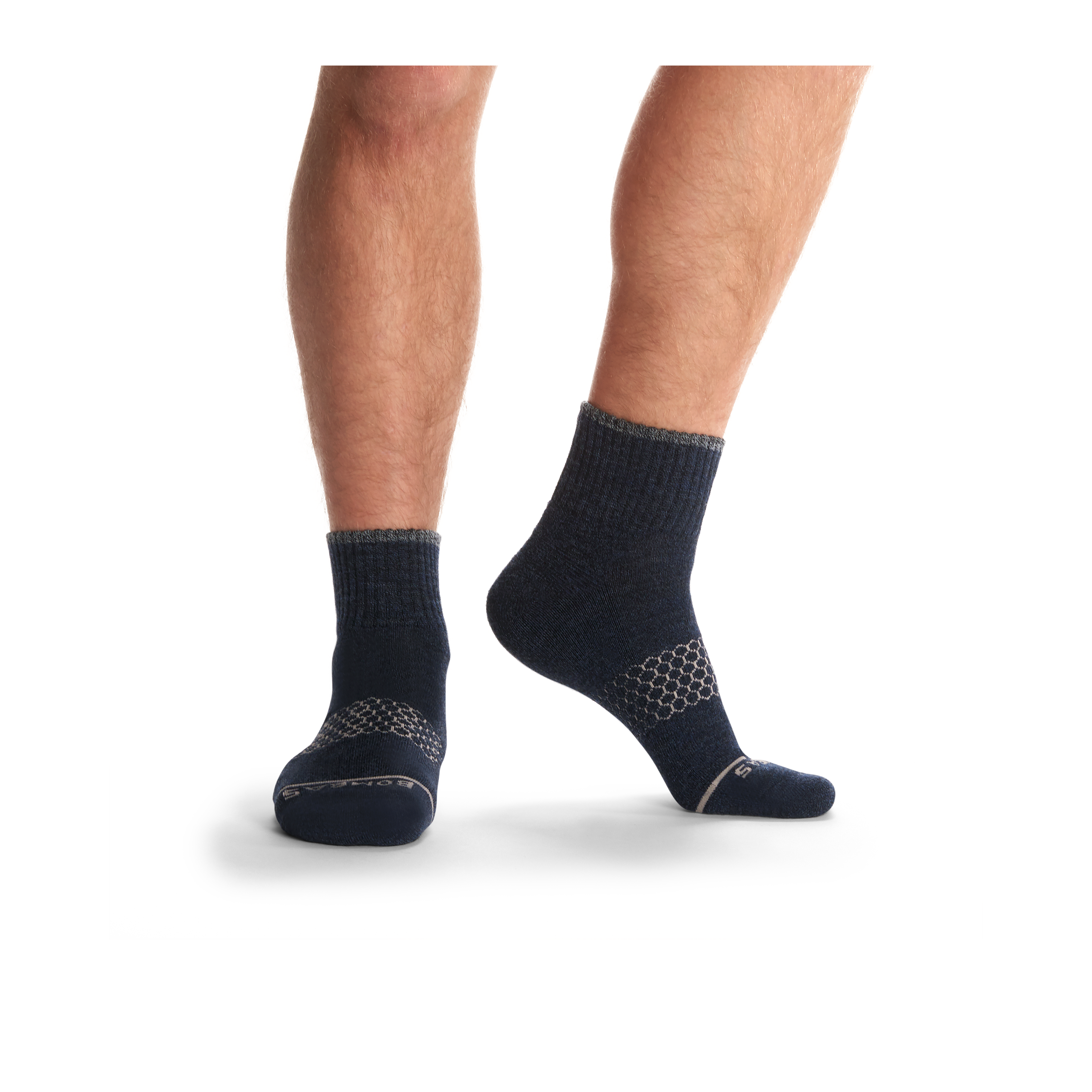 Men's Merino Wool Blend Quarter Sock